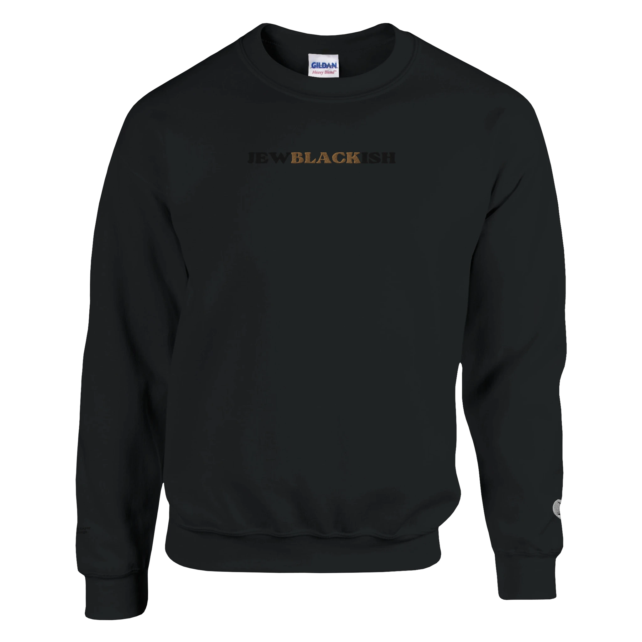 JewBlackish Gold Impact - Classic Crewneck | BIG Print